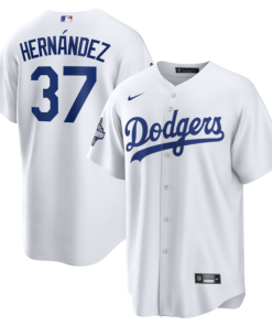 Teoscar Hern¨¢ndez Los Angeles Dodgers Nike 2025 World Series Champions Home Replica Jersey - White