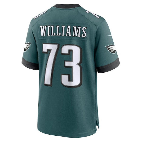 Cameron Williams Philadelphia Eagles Nike Team Game Jersey - Midnight Green - Image 3