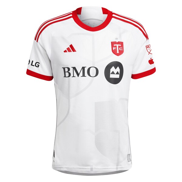 Richie Laryea Toronto FC adidas 2024 GTA Kit Authentic Player Jersey - White - Image 2