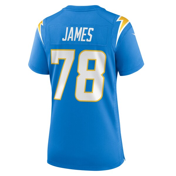 Andre James Los Angeles Chargers Nike Women's Team Game Jersey - Powder Blue - Image 9