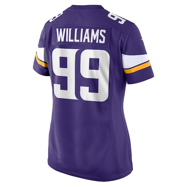 Elijah Williams Minnesota Vikings Nike Women's Team Game Jersey - Purple - Image 3