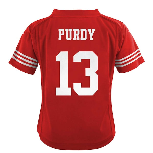 Brock Purdy San Francisco 49ers Nike Toddler Game Jersey - Scarlet - Image 3