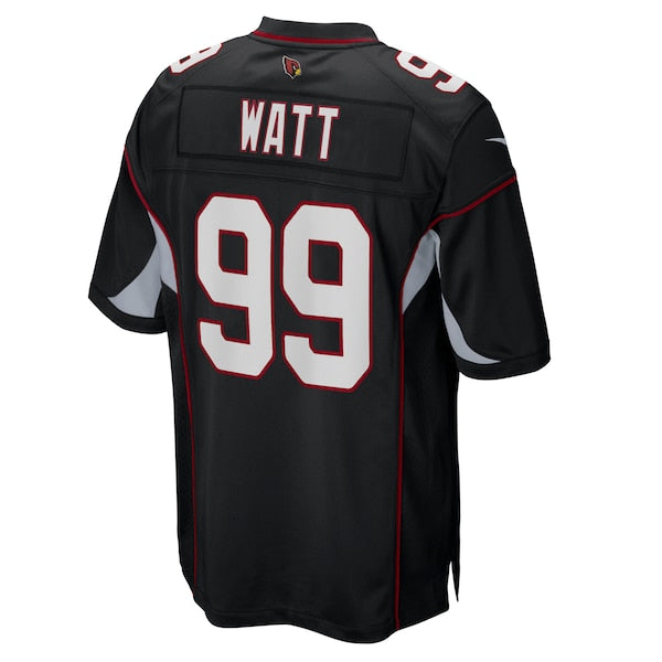 J.J. Watt Arizona Cardinals Nike Alternate Game Jersey - Black - Image 2