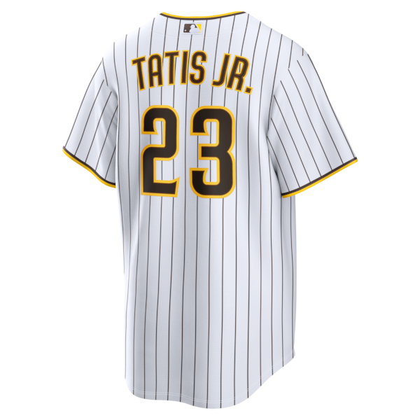 Fernando Tatis Jr. San Diego Padres Nike Home Replica Player Jersey - White - Image 3