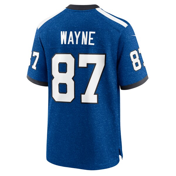 Reggie Wayne Indianapolis Colts Nike Indiana Nights Alternate Game Jersey - Royal/Royal - Image 4
