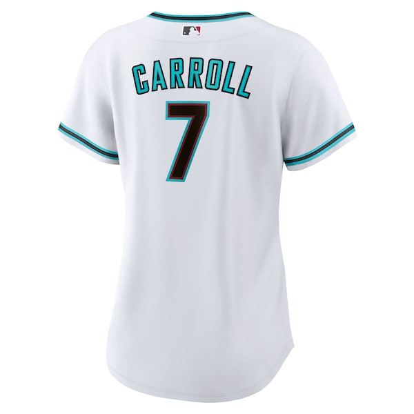 Corbin Carroll Arizona Diamondbacks Nike Women's 2023 World Series Replica Player Jersey - White - Image 3