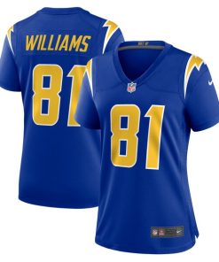 Mike Williams Los Angeles Chargers Nike Women's Game Jersey - Royal/Blue/Navy