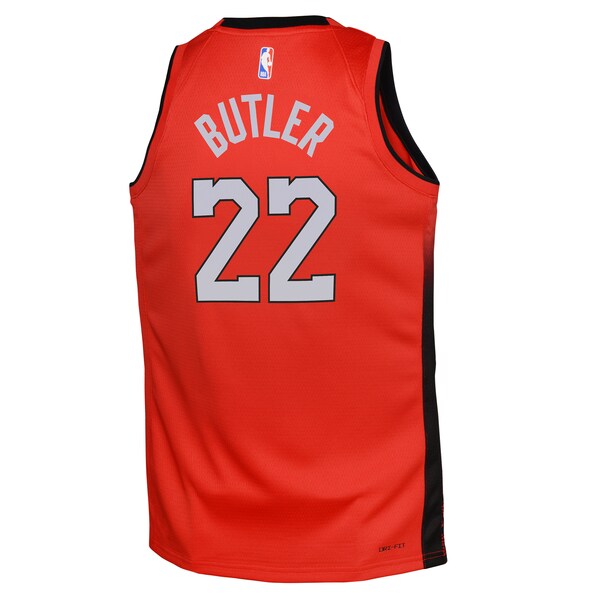 Jimmy Butler Miami Heat Nike Youth 2024/25 Swingman Player Jersey - City Edition - Red - Image 3