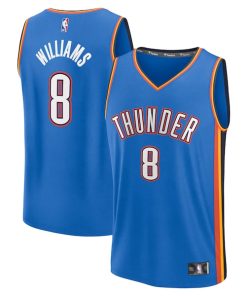 Jalen Williams Oklahoma City Thunder  Fast Break Replica Player Jersey - Icon Edition - Blue