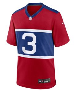 Alternative view of Deonte Banks New York Giants Nike Youth Alternate Player Game Jersey - Century Red