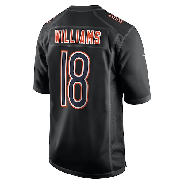 Caleb Williams Chicago Bears Nike Fashion Jersey - Carbon Black/White - Image 3
