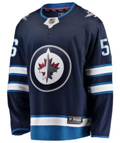 Alternative view of Kale Clague Winnipeg Jets  Home Breakaway Jersey - Navy