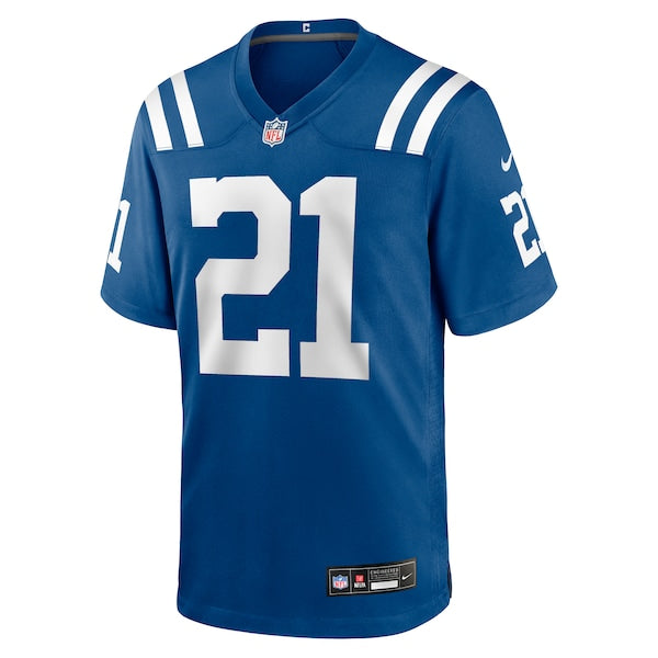 DJ Giddens Indianapolis Colts Nike Team Game Jersey - Royal - Image 2