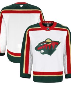 Minnesota Wild  25th Anniversary Authentic Pro Jersey - White/Green