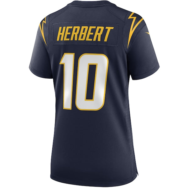 Justin Herbert Los Angeles Chargers Nike Women's Game Jersey - Navy/Powder Blue - Image 4