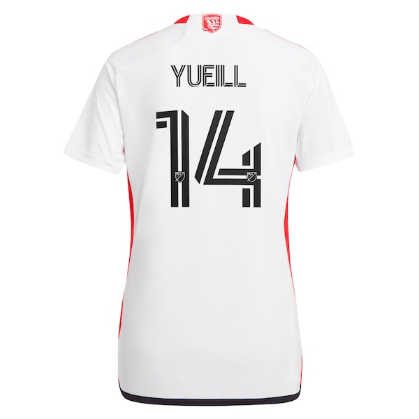 Jackson Yueill San Jose Earthquakes adidas Women's 2024 The 50 Kit Replica Player Jersey - White - Image 3