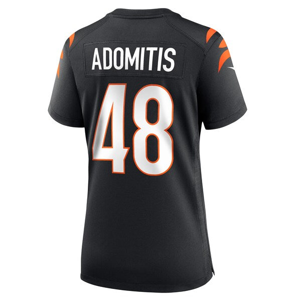 Cal Adomitis Cincinnati Bengals Nike Women's Game Player Jersey - Black - Image 3