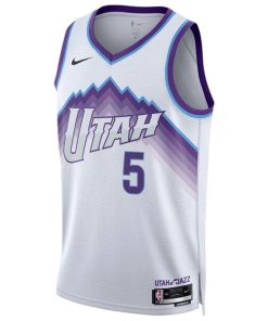 Alternative view of Cody Williams Utah Jazz Nike Unisex Swingman Jersey - Association Edition - White