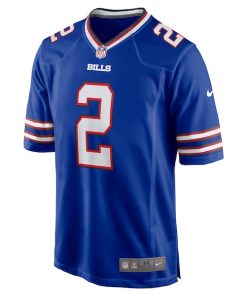 Alternative view of Tyler Bass Buffalo Bills Nike Game Player Jersey - Royal