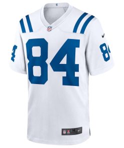 Alternative view of Tyler Warren Indianapolis Colts Nike 2025 NFL Draft First Round Pick Game Jersey - White