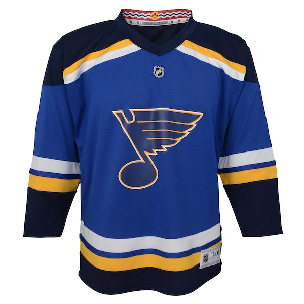 St. Louis Blues Youth Home Replica Custom Jersey - Blue - Image 2
