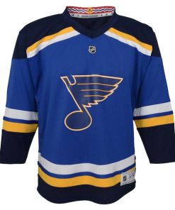Alternative view of St. Louis Blues Youth Home Replica Jersey - Blue