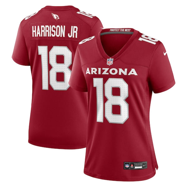 Marvin Harrison Jr. Arizona Cardinals Nike Women's Player Game Jersey - Cardinal