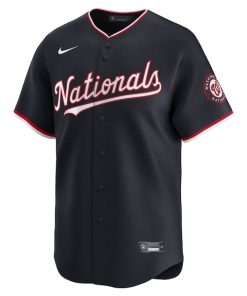 Alternative view of Washington Nationals Nike  Alternate Limited Custom Jersey?¨C Navy