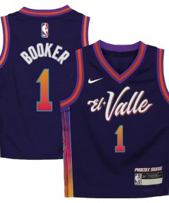 Devin Booker Phoenix Suns Nike Toddler Swingman Replica Jersey - City Edition - Purple