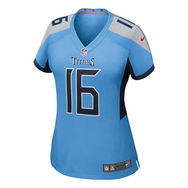 Treylon Burks Tennessee Titans Nike Women's Team Game Jersey - Light Blue - Image 2