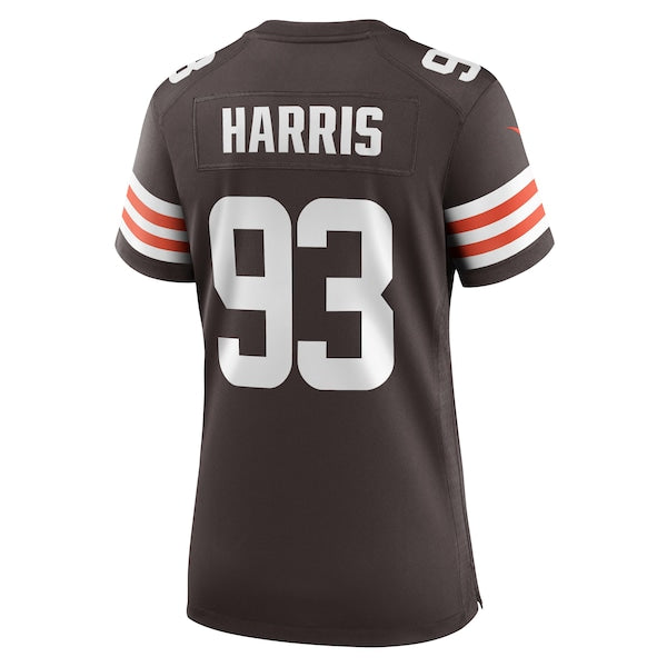 Shelby Harris Cleveland Browns Nike Women's Team Game Jersey - Brown - Image 3