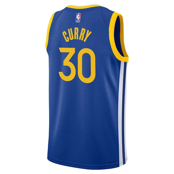 Stephen Curry Golden State Warriors Nike Youth Swingman Jersey - Icon Edition - Royal - Image 3