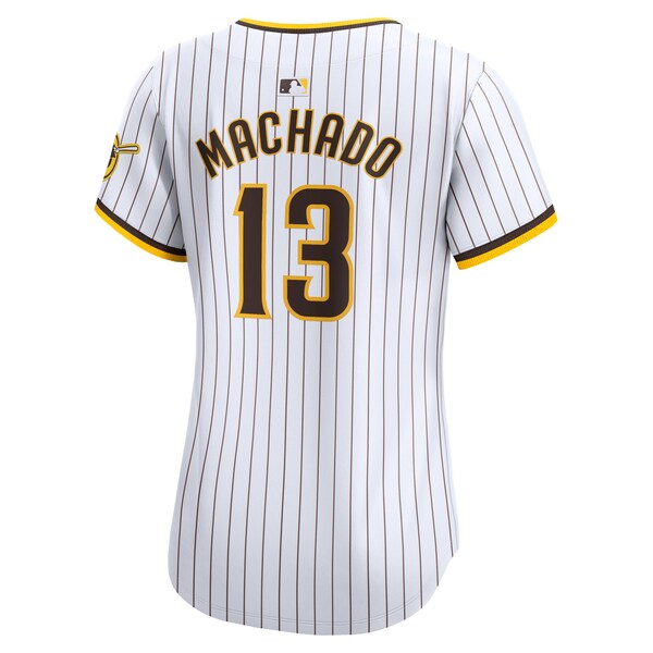 Manny Machado San Diego Padres Nike Women's Home Limited Player Jersey - White - Image 3