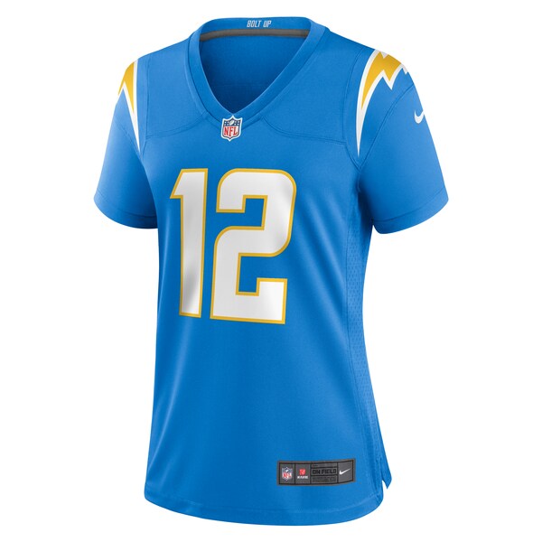 Derius Davis Los Angeles Chargers Nike Women's Team Game Jersey - Powder Blue - Image 2