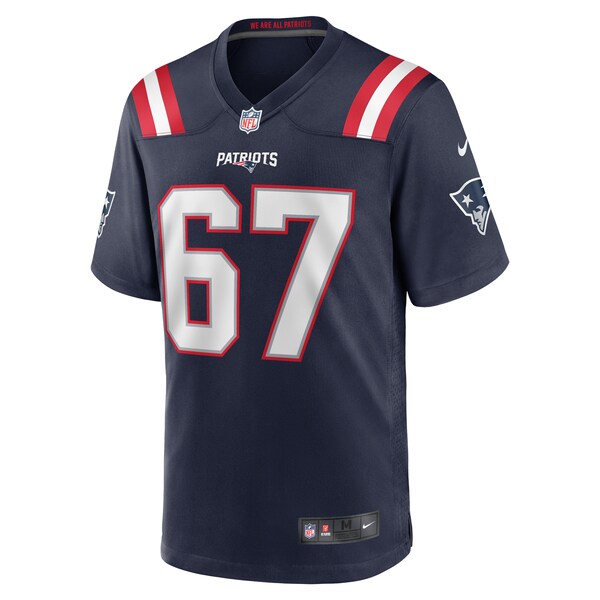 Hayden Howerton New England Patriots Nike Home Game Player Jersey - Navy - Image 2