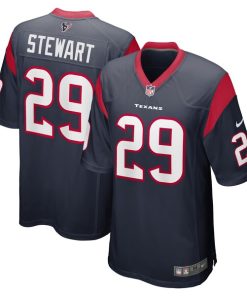 M.J. Stewart Houston Texans Nike Game Player Jersey - Navy