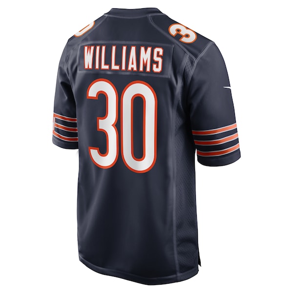 Joejuan Williams Chicago Bears Nike Game Jersey - Navy - Image 3