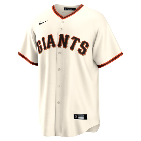 Mike Yastrzemski San Francisco Giants Nike Home Replica Player Jersey - Cream/Black - Image 3