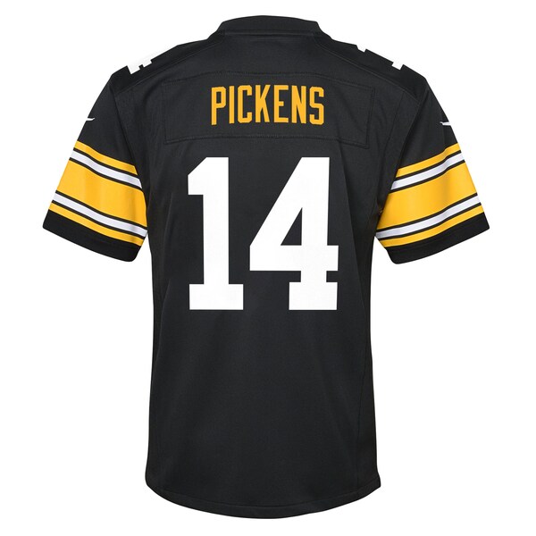George Pickens Pittsburgh Steelers Nike Youth Game Jersey - Black - Image 2