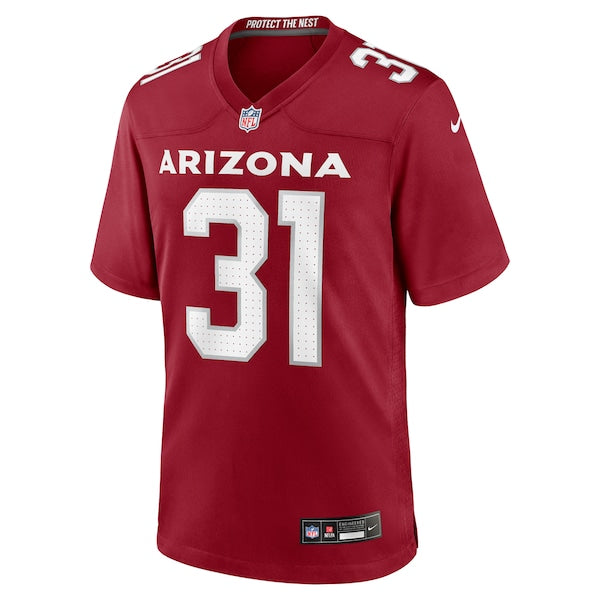Emari Demercado Arizona Cardinals Nike Team Game Jersey - Cardinal - Image 2