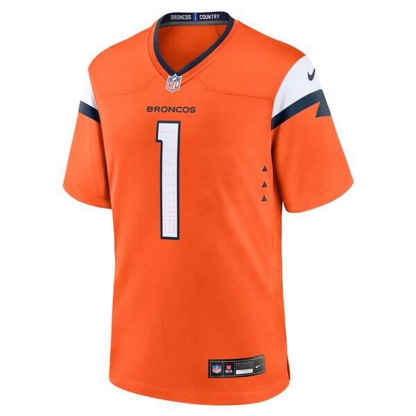 Tremon Smith Denver Broncos Nike Team Game Jersey - Orange - Image 2