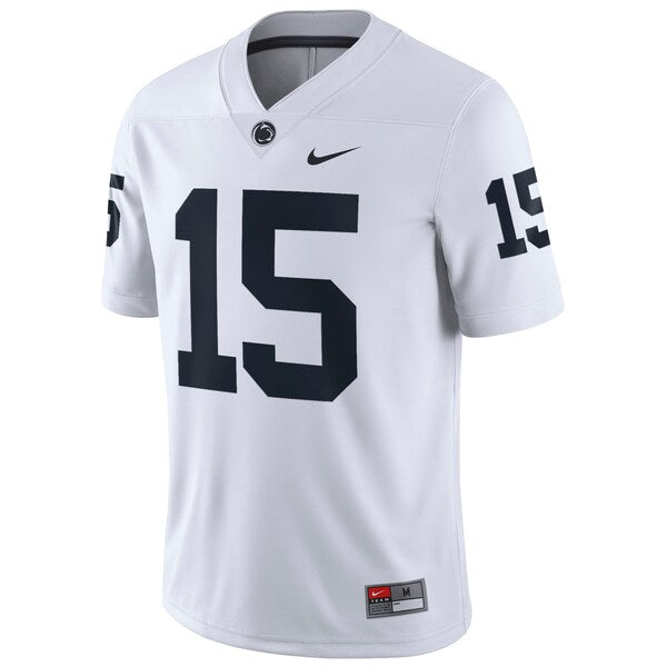 Men's Nike Drew Allar White Penn State Nittany Lions NIL Replica Football Jersey - Image 2