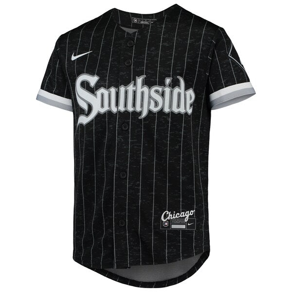 Tim Anderson Chicago White Sox Nike Youth City Connect Replica Player Jersey - Black - Image 2