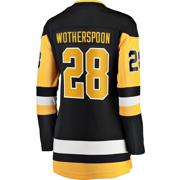 Parker Wotherspoon Pittsburgh Penguins Women's Home Breakaway Jersey - Black - Image 3