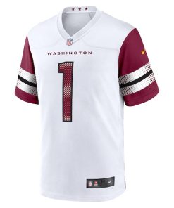 Alternative view of Deebo Samuel Sr Washington Commanders Nike Game Player Jersey - White