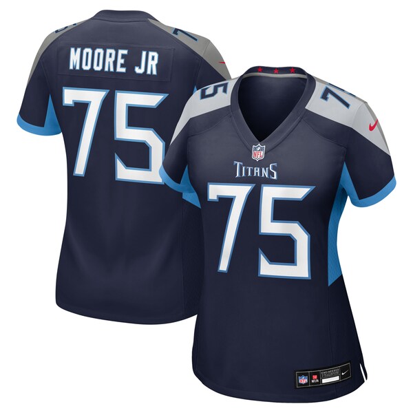 Dan Moore Jr. Tennessee Titans Nike Women's Team Game Jersey - Navy - Image 2