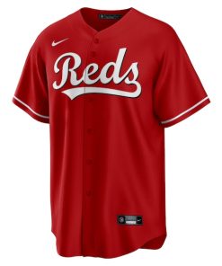 Alternative view of Elly De La Cruz Cincinnati Reds Nike Alternate Replica Jersey - Red