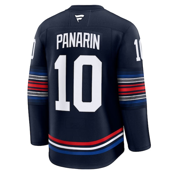 Artemi Panarin New York Rangers Alternate Premium Jersey - Navy/White/Blue - Image 4