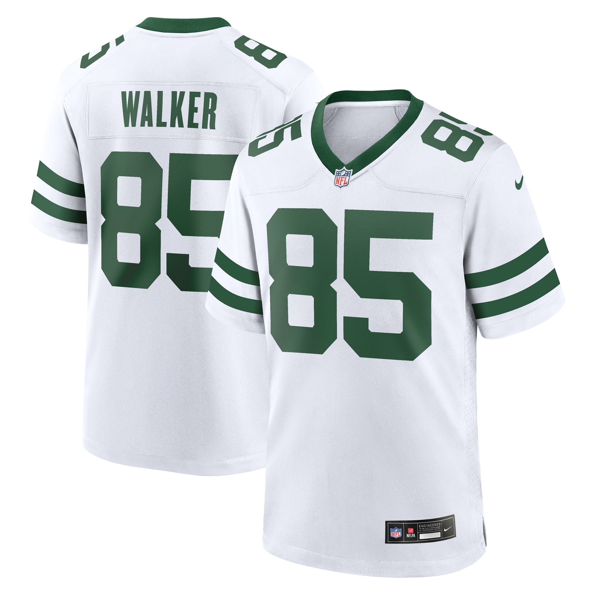 Wesley Walker New York Jets Nike Game Retired Player Jersey - Gotham Green/White - Image 3
