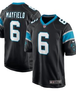 Baker Mayfield Carolina Panthers Nike Home Player Game Jersey - Black